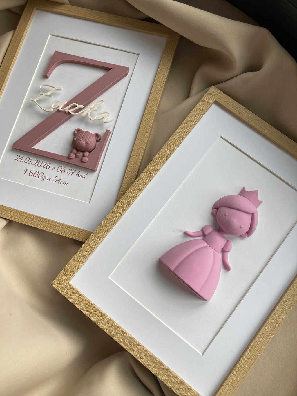 Personalizovaný krstný obraz – ukážka prevedenia