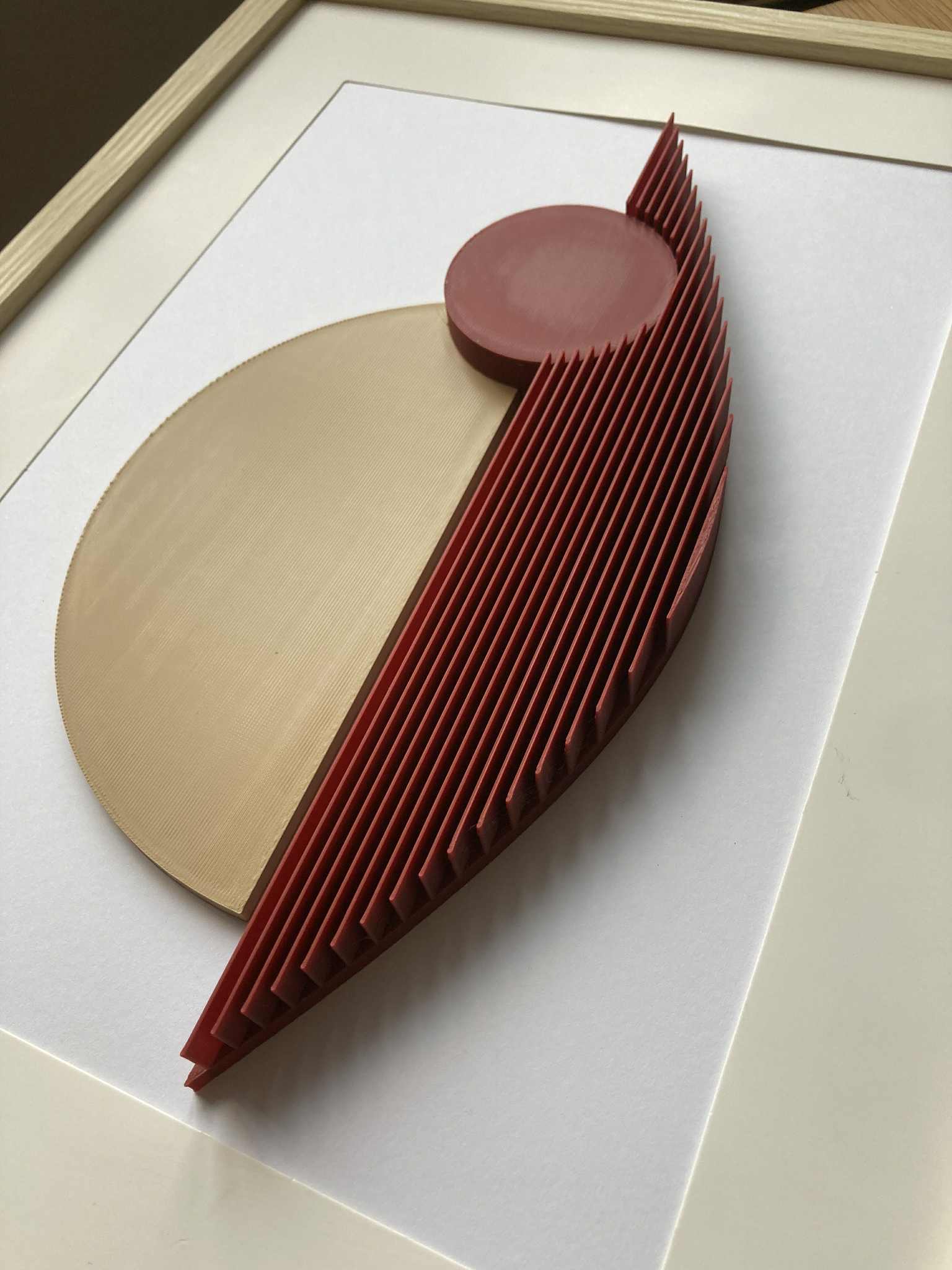 Moderný 3D obraz – abstraktná dekorácia do interiéru 20 × 30 cm