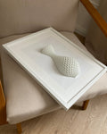 3D obraz Váza s geometrickým vzorom – moderná nástenná dekorácia 20×30 cm