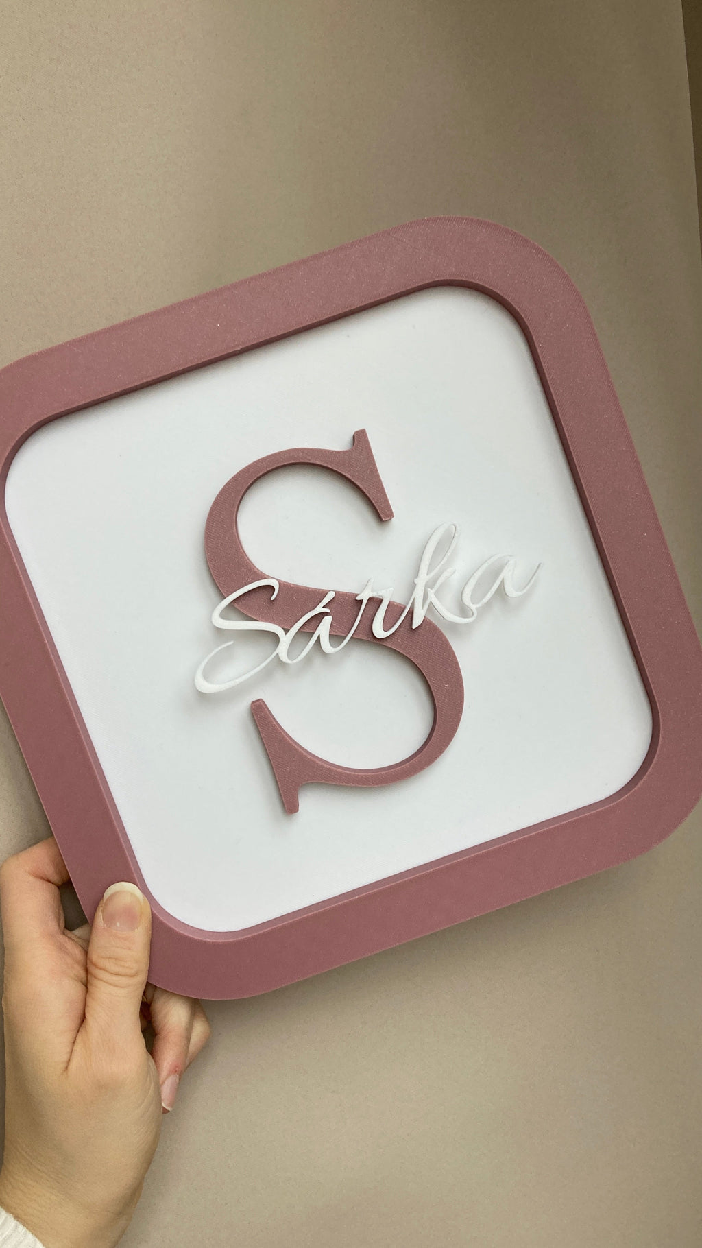 Personalizovaný 3D set dekorácií do detskej izby – výber motívov podľa vás | Voliteľná farba