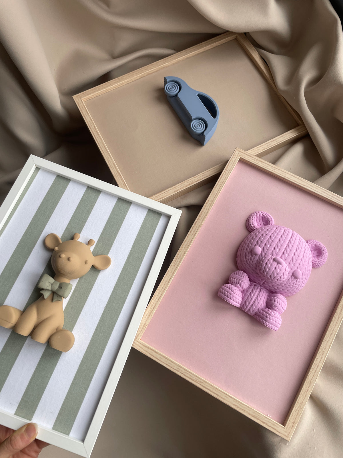 Premium 3D obraz do detskej izby na látkovom podklade – personalizovaná dekorácia