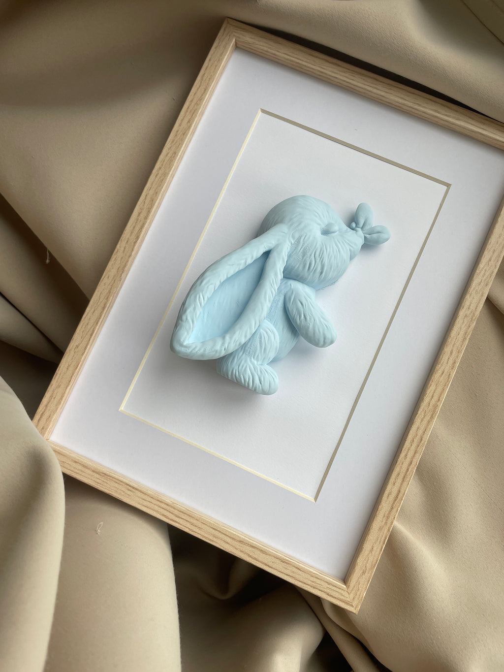 3D obrázok Zajko s motýlikom – personalizovaný darček pre najmenších