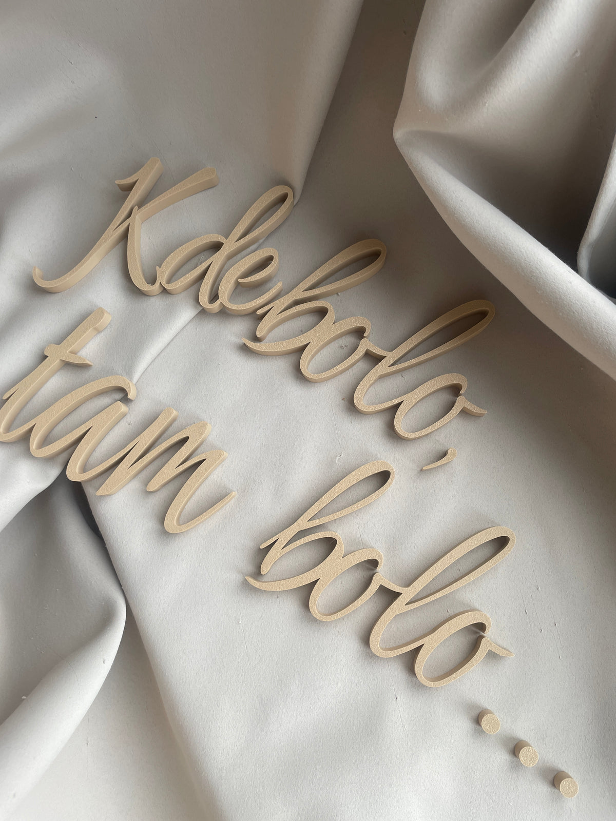 Kde bolo, tam bolo... –  3D dekorácia do detskej izby