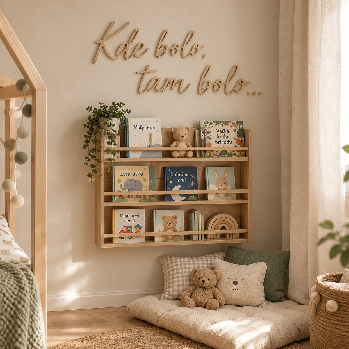 Kde bolo, tam bolo... –  3D dekorácia do detskej izby